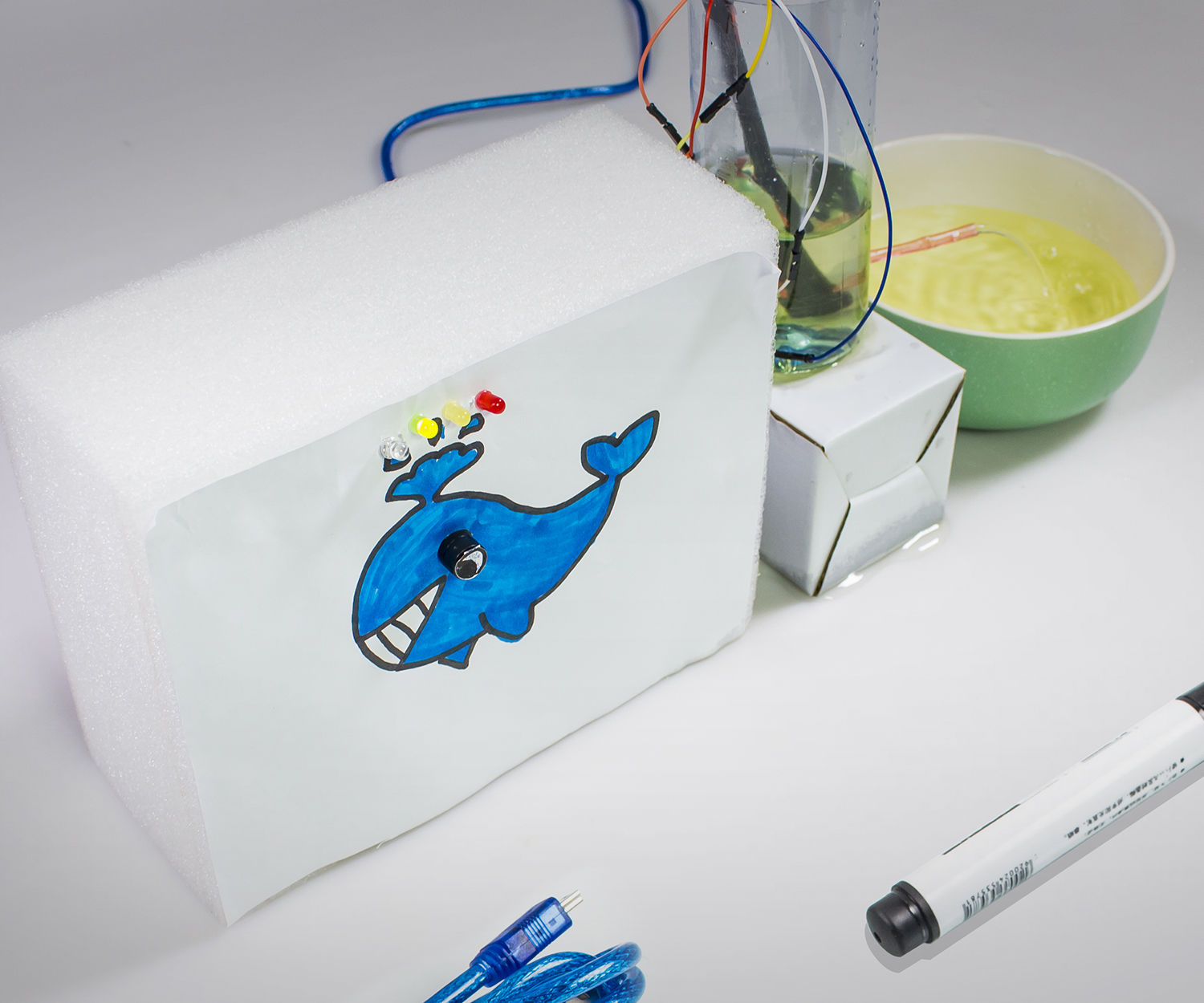 How to Make a Water Level Alarm With Nano Board