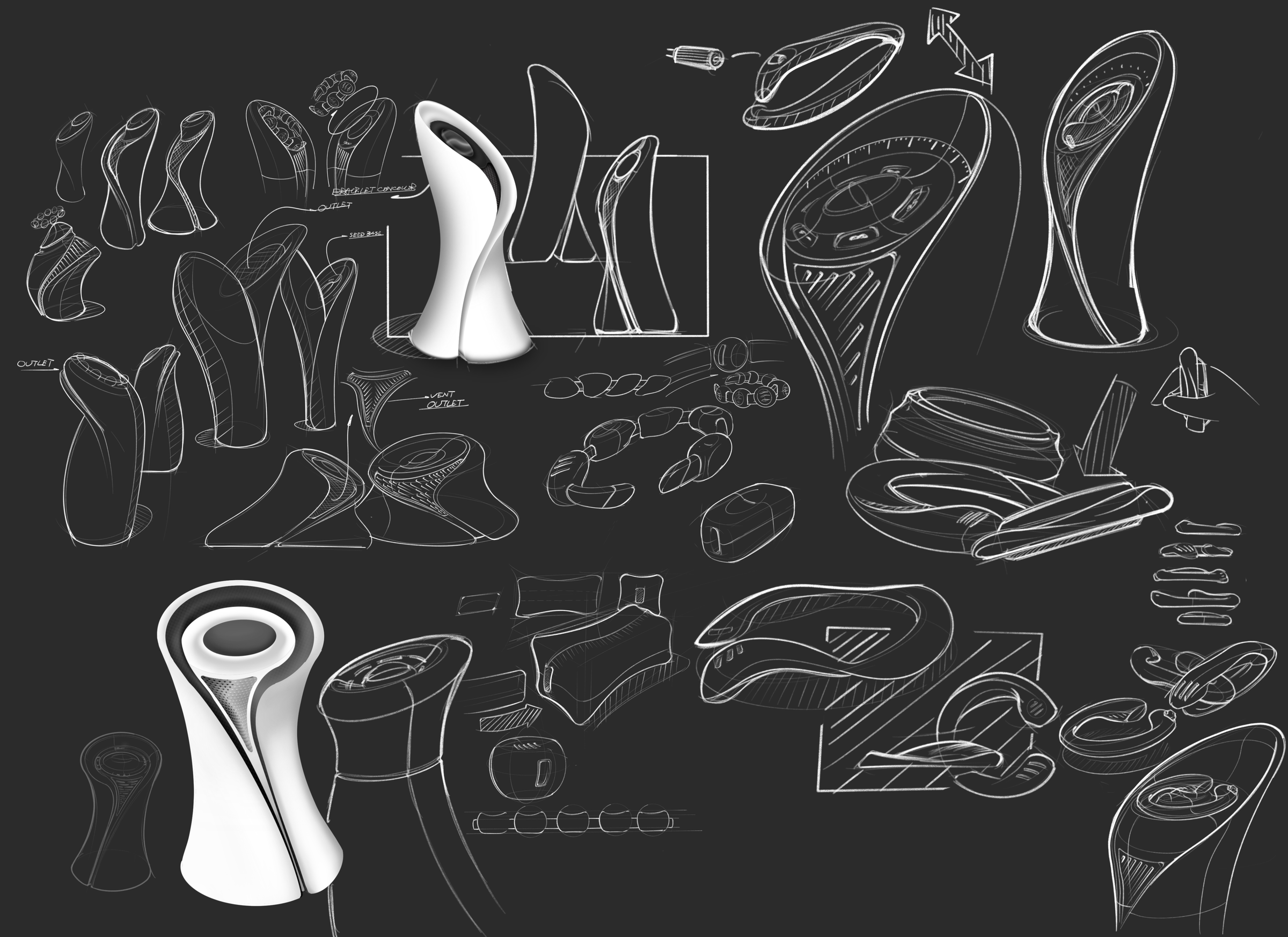 "Lotus" Aroma Diffuser（ Hall Sensor ) 5 Steps Instructables