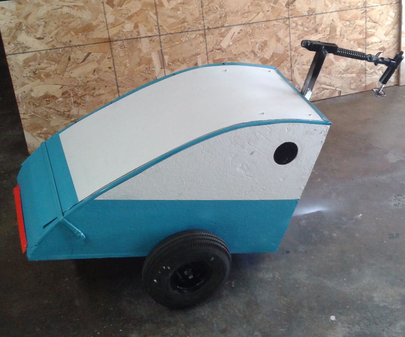 Vintage Style Bike Trailer
