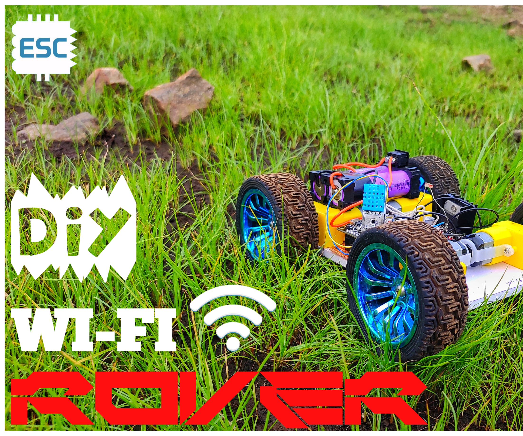 Wifi Controlled Multi Sensing Robot