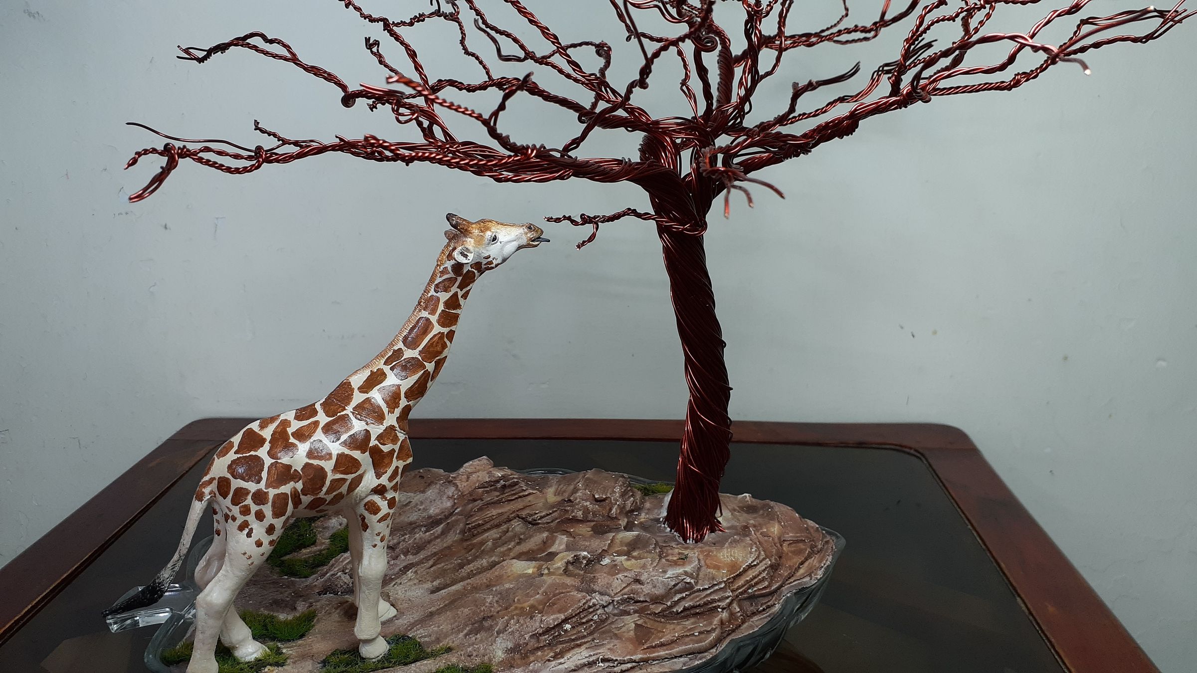 How to Make a Giraffe Diorama Wire Tree 6 Steps Instructables