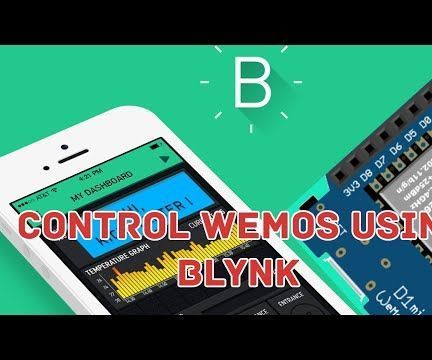 How to Control Wemos D1 Mini/ Nodemcu Using Blynk App (IOT) (esp8266)