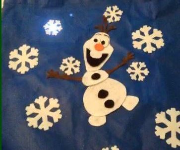 Singing Olaf Bag (Frozen)