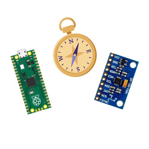 How to Find Heading Angle From MPU9250 With Raspberry Pico W