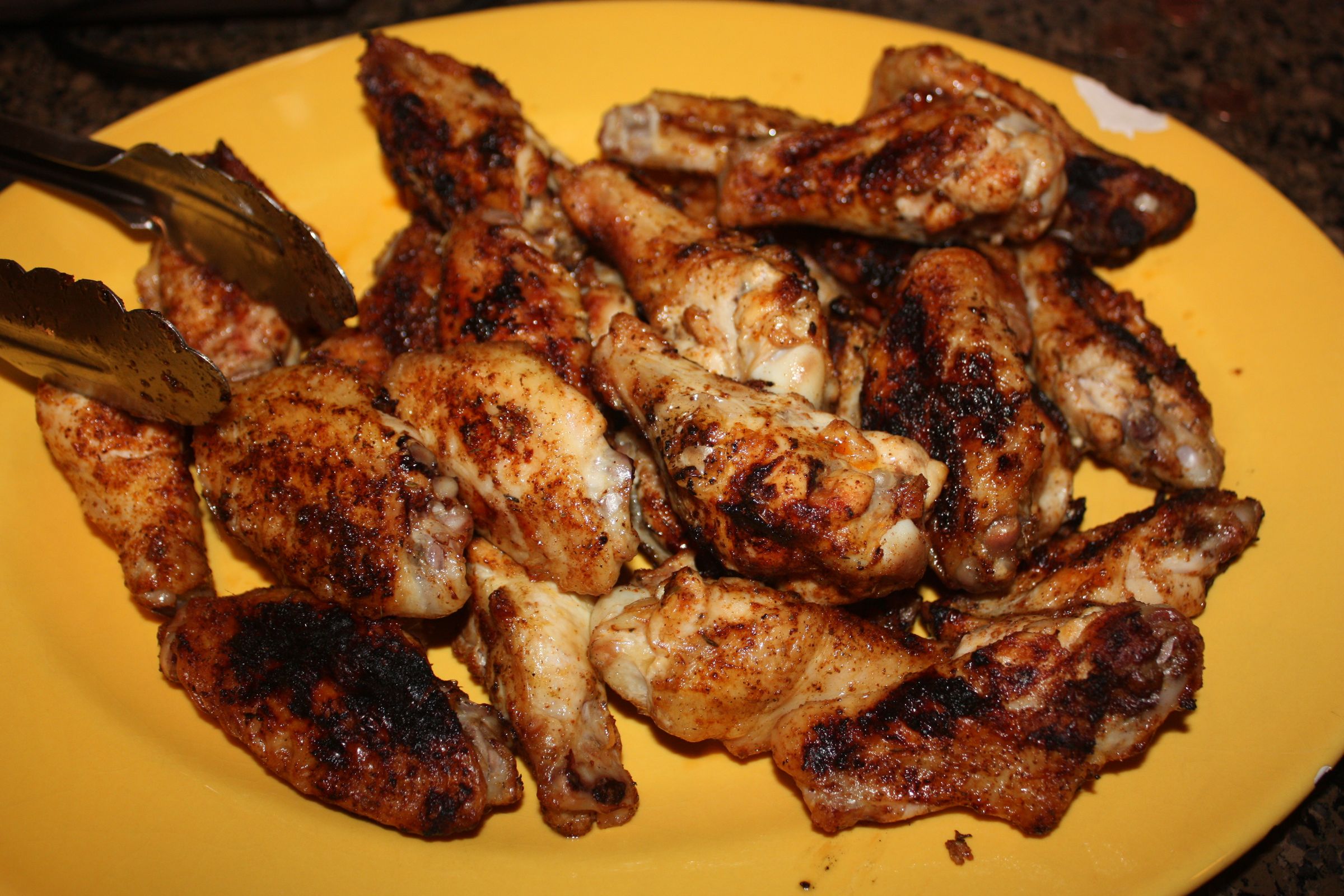 Dry Rub Grilled Chicken Wings