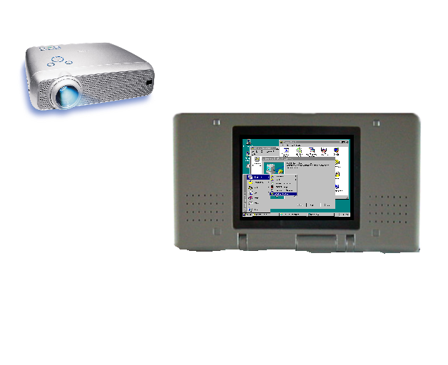 How to make a projector screen from a DS