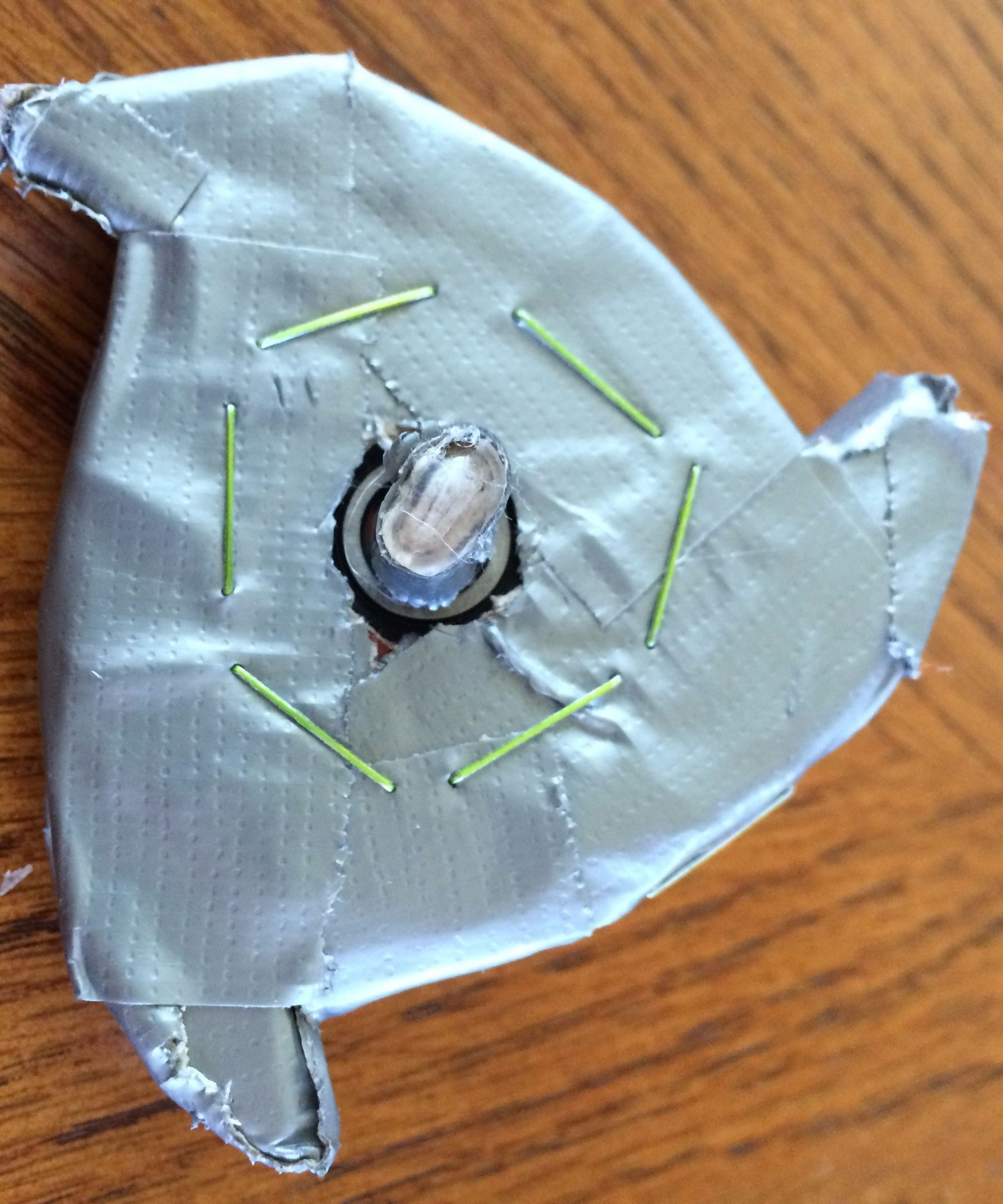 Carboard and Ductape Fidget Spinner
