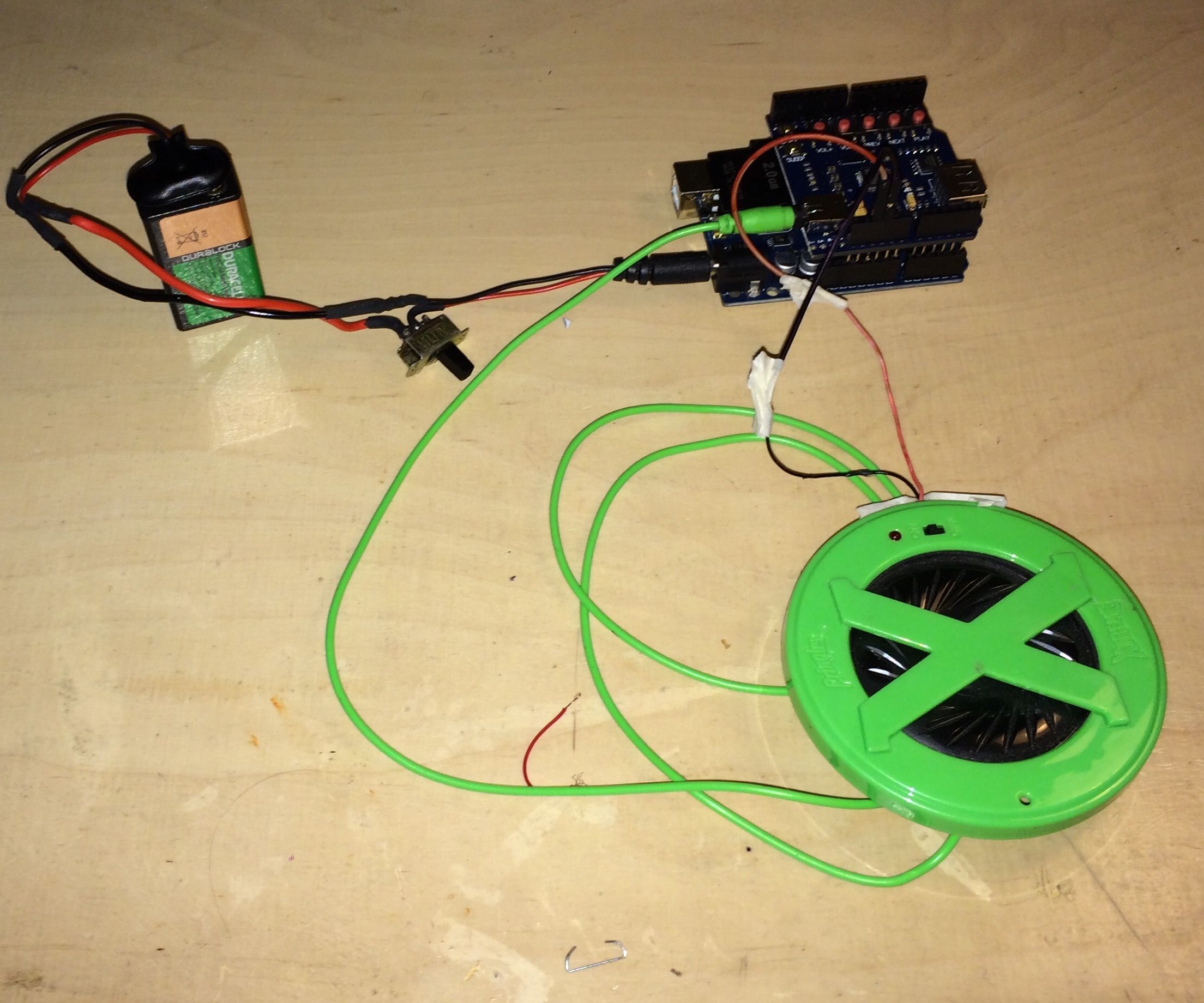 Arduino + Pringle-Speaker = Simple MP3 Player
