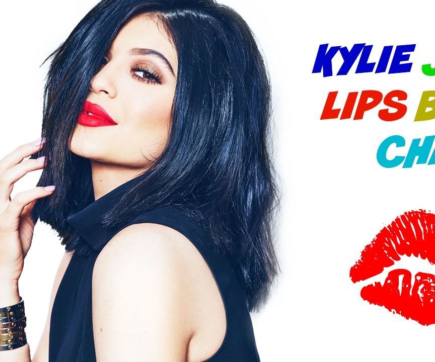 Kylie Jenner Lips Miniature Bottle Charm