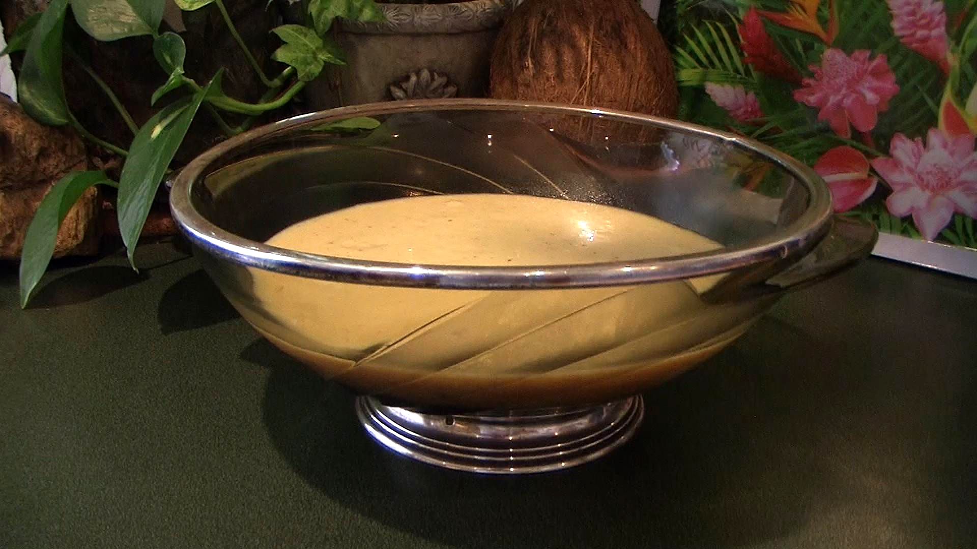 Island Cream Dessert.