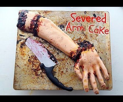 Severed Arm Cake