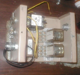 Parts Mounted and Wired Up