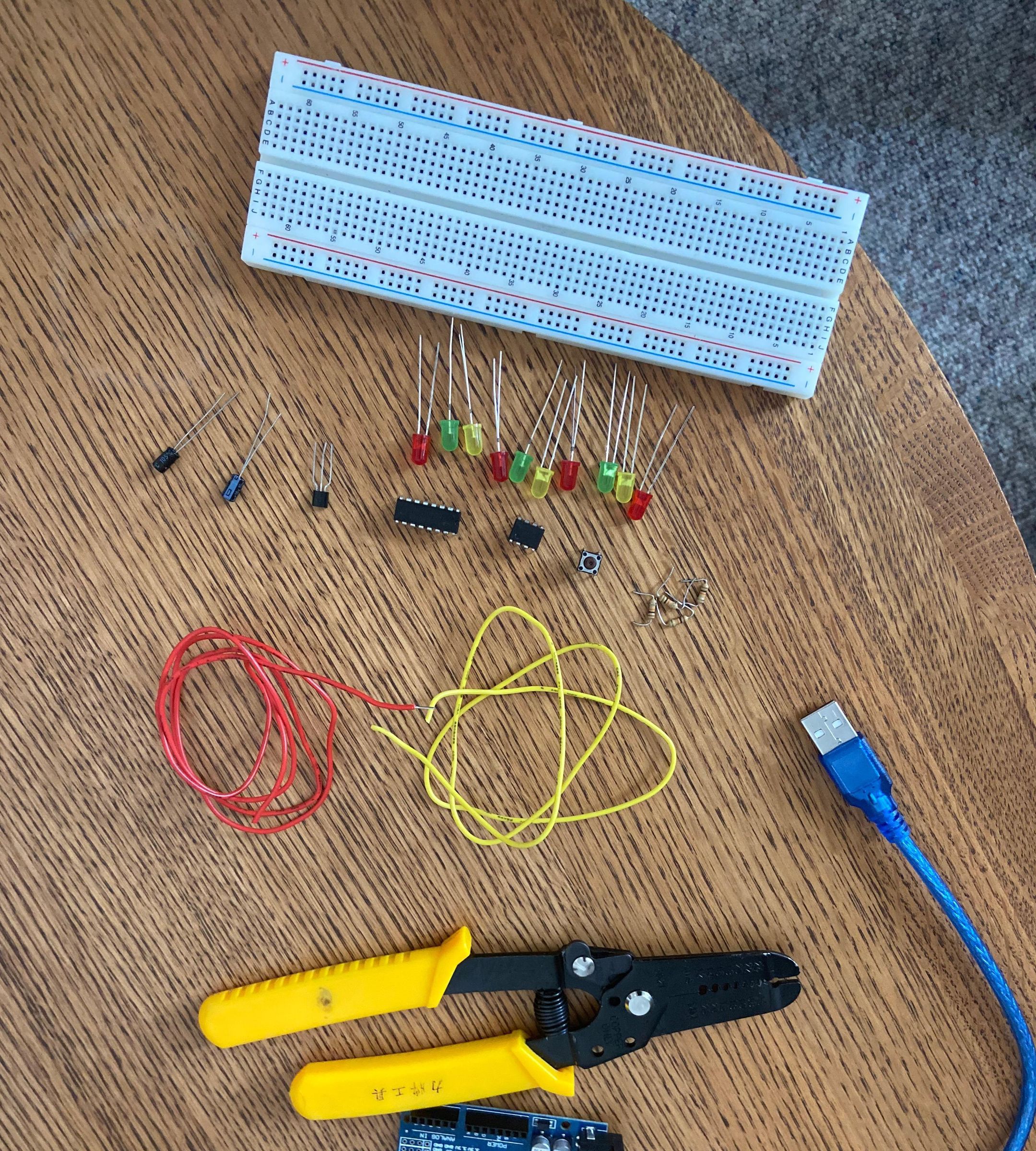 Grade 12 Final Project : Materials List