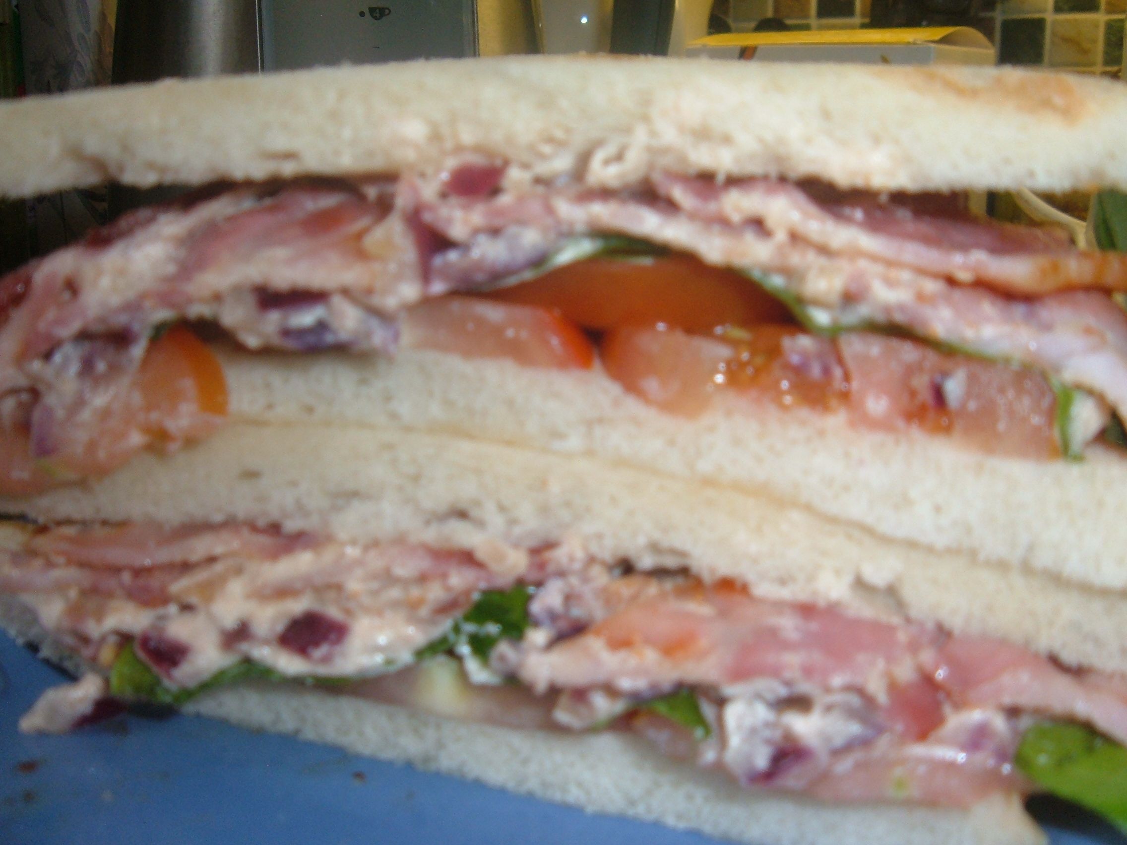 Penniwhistle's BLT With Red Onion Sauce