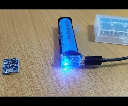 Cheap and Easy 18650 Charger 