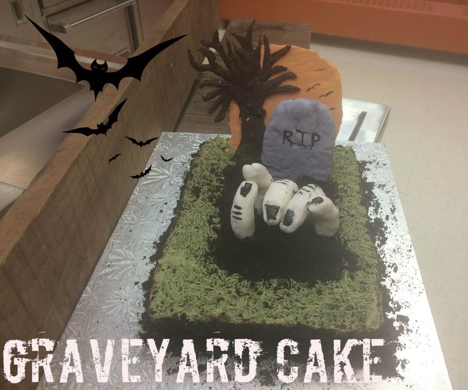 Graveyard Cake