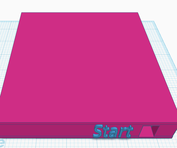 TinkerCAD Blind Maze