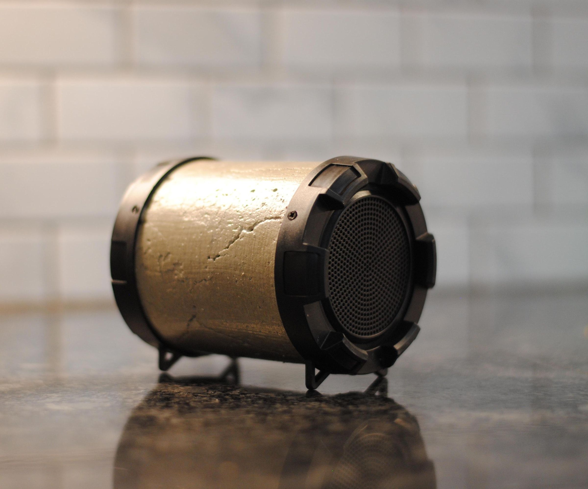 Concrete Bluetooth Speaker for Under $25