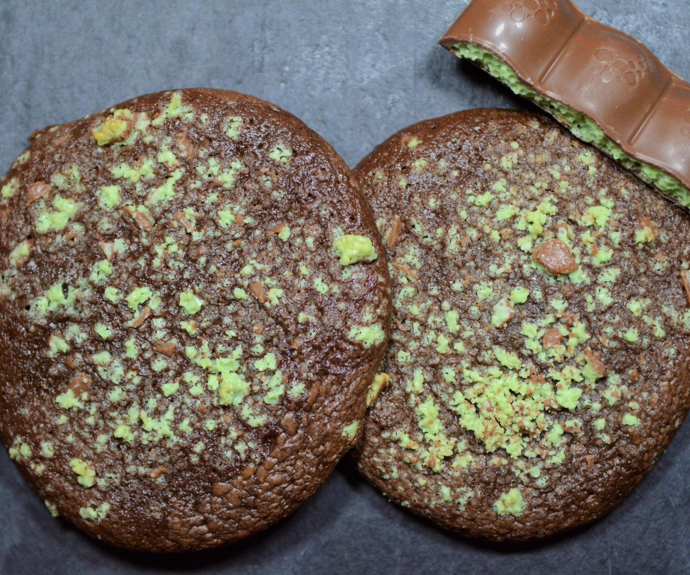 Aero Mint Chocolate Fudgy Cookies 
