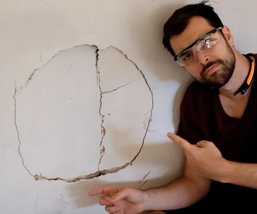 How to Patch Large Holes in Drywall 4 Steps (with Pictures