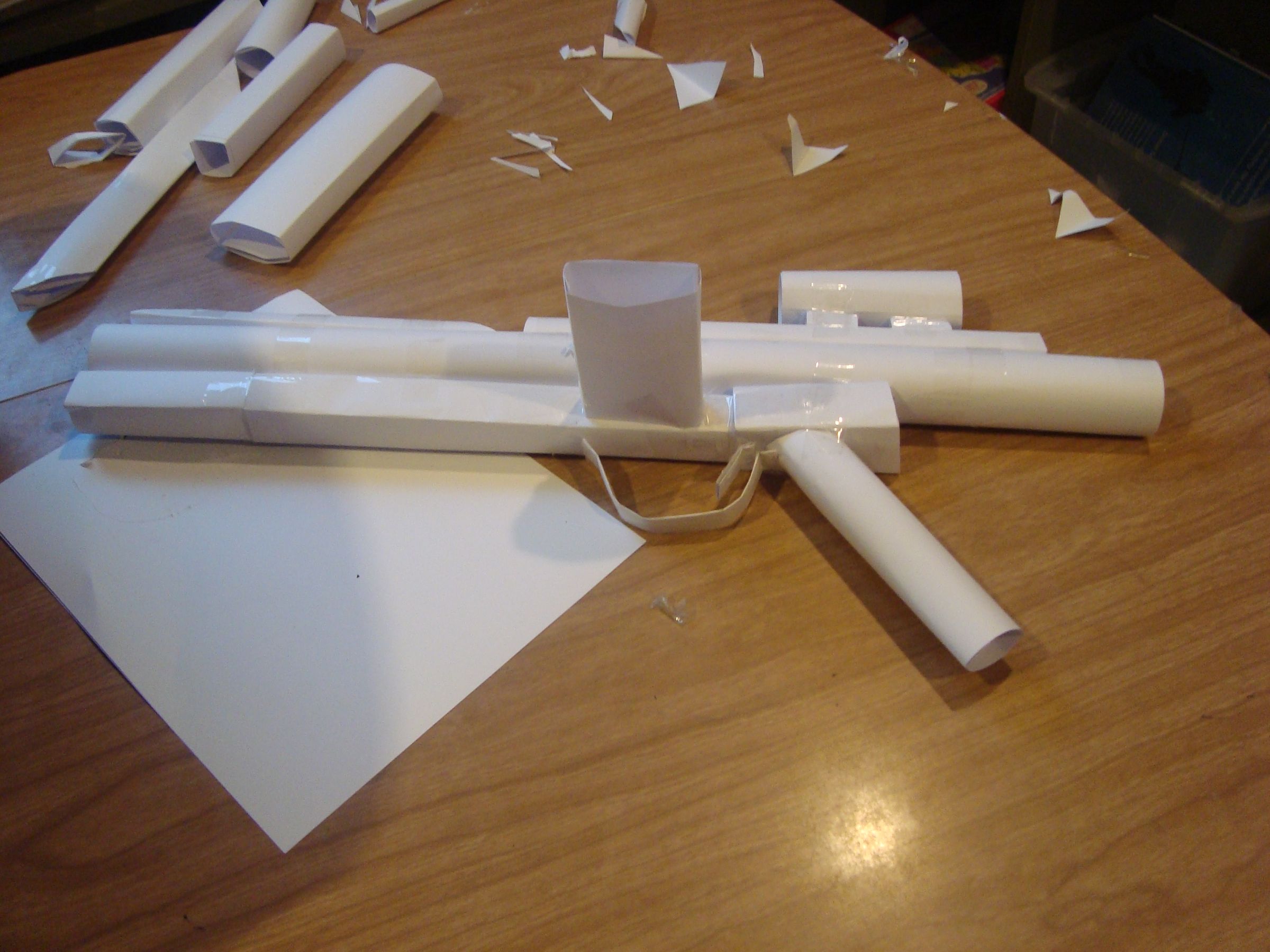 Star Wars Gun Made of Paper