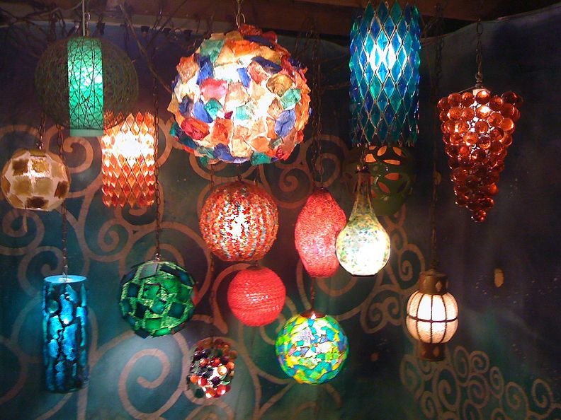 123D Make Inspired Acrylic Lamp Mashup