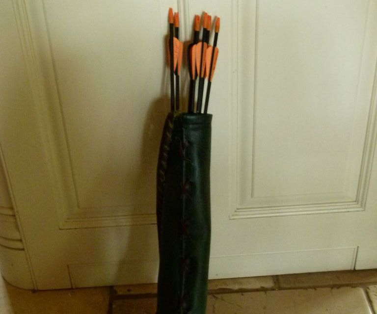 how to make an arrow quiver