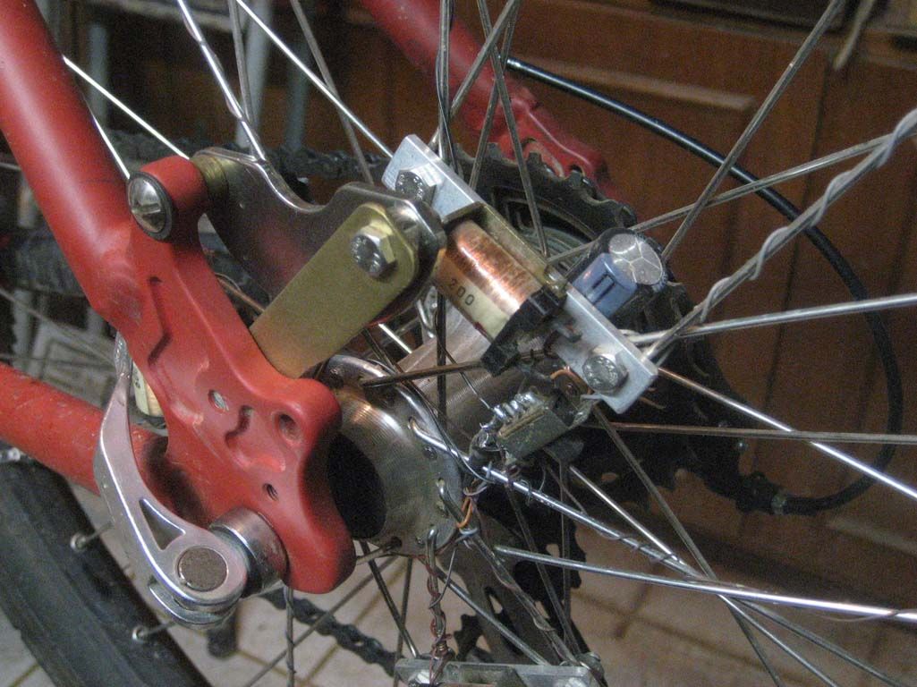 Contactless Dynamo Bike Wheel Lights 3 Steps Instructables