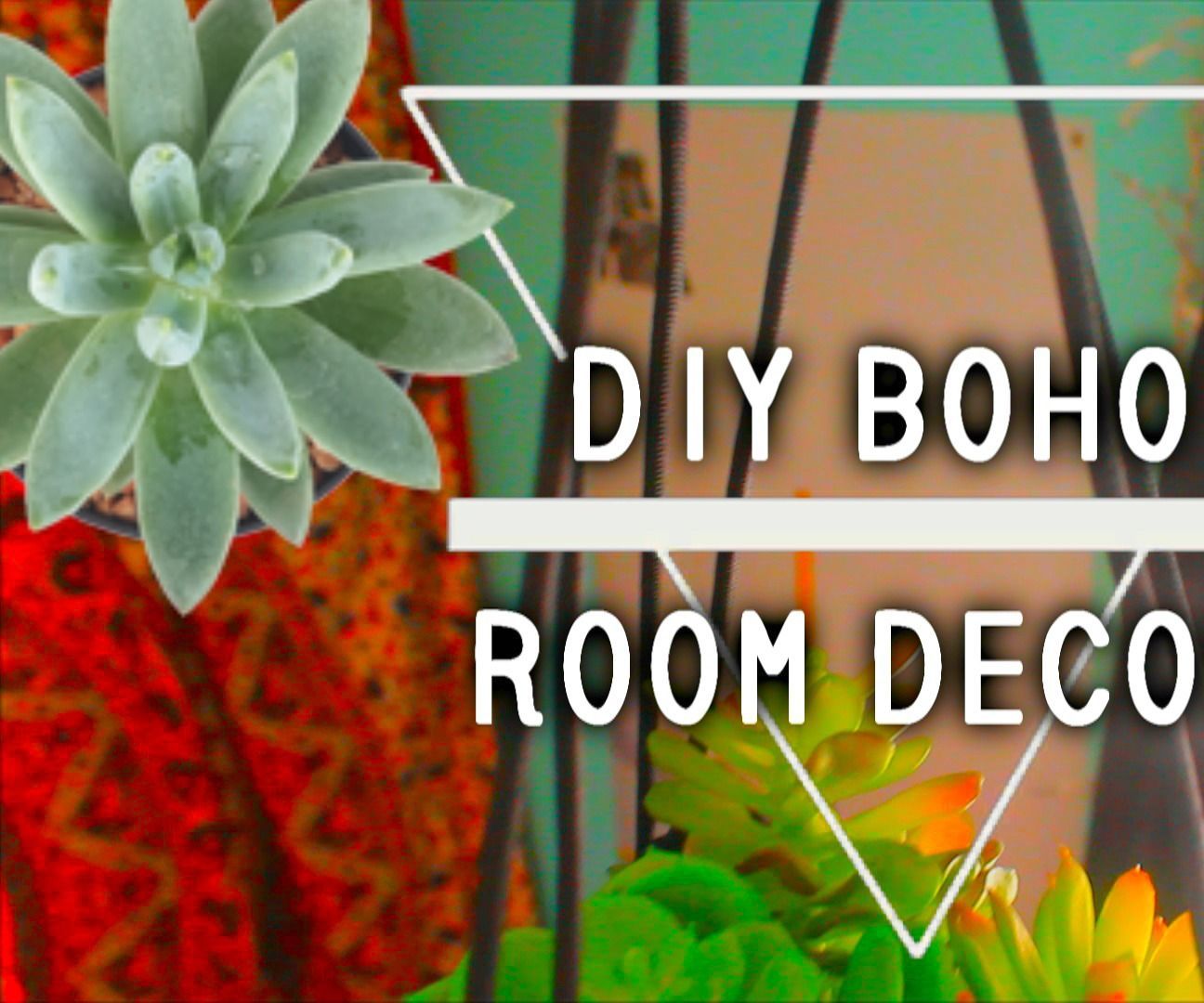 DIY Bohemian Room Decorations