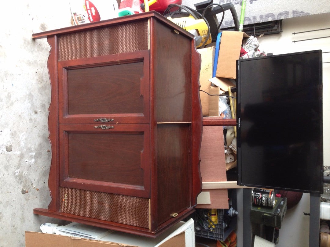 Record Player Console Resto-mod