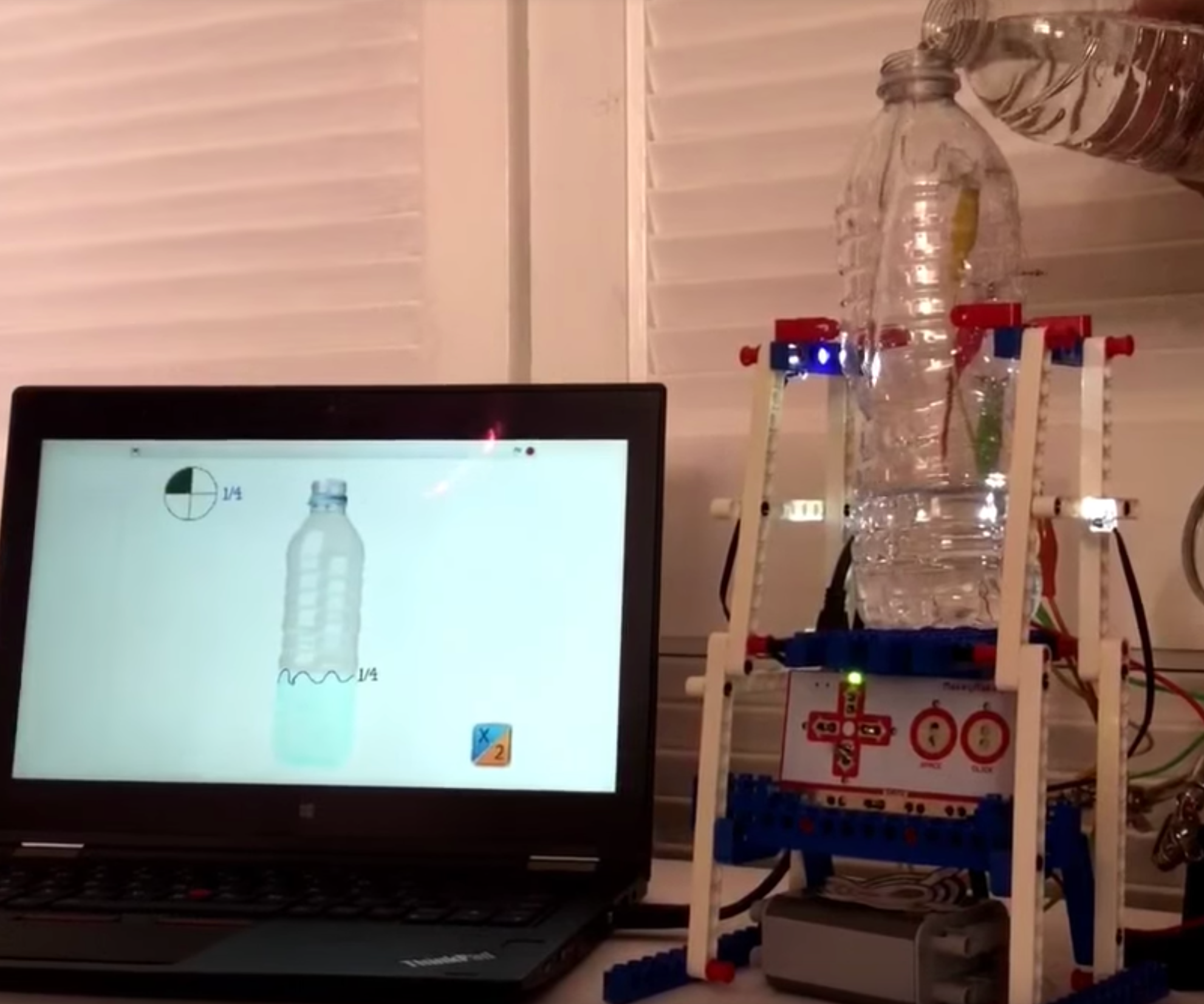 Fraction Generator With Makey Makey