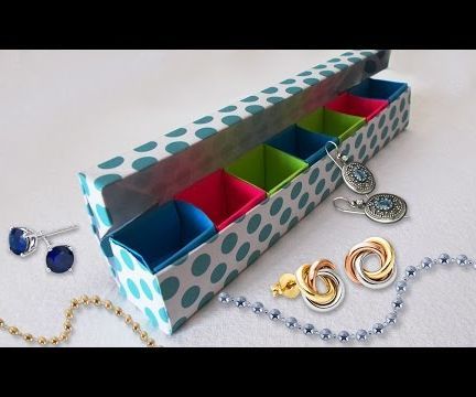 DIY Paper Crafts : Origami Jewelery Box Tutorial