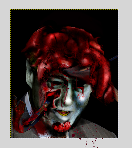 Zombie Presidents Photo Manipulation