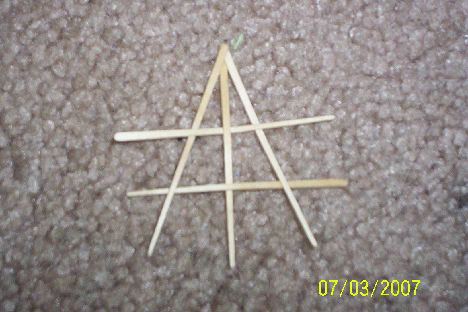 Popsicle Stick "Bomb"