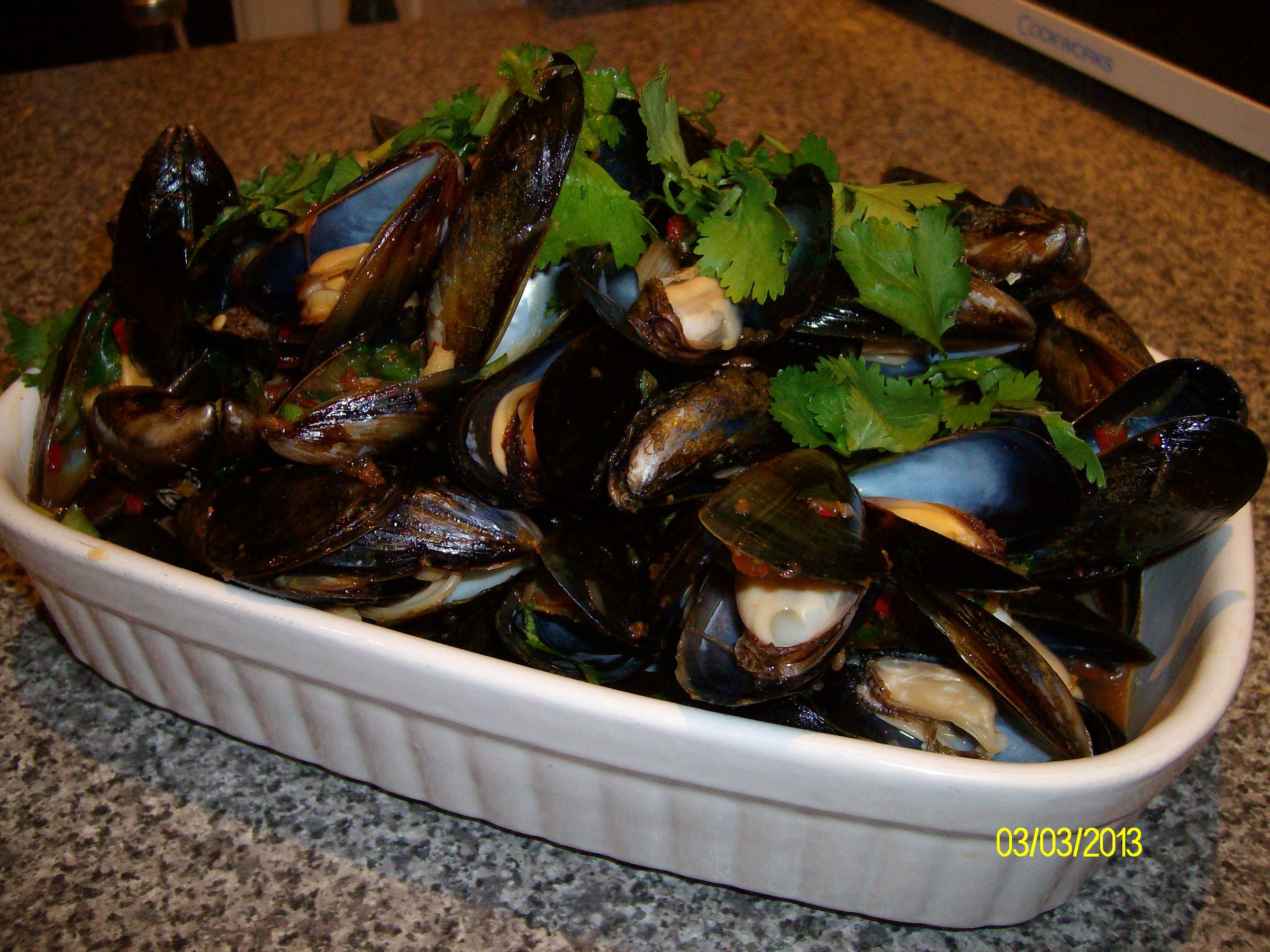 Thai Spicy Mussels