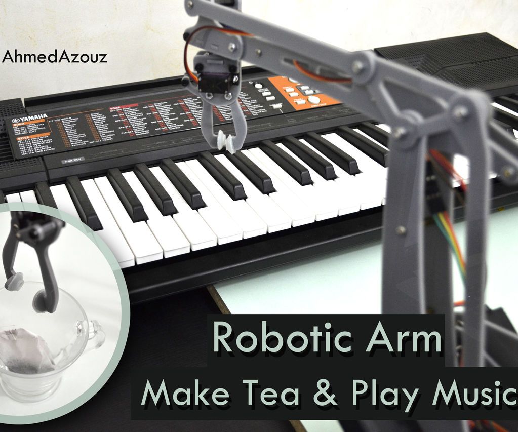 UR12 Musician and Assistant Robotic Arm