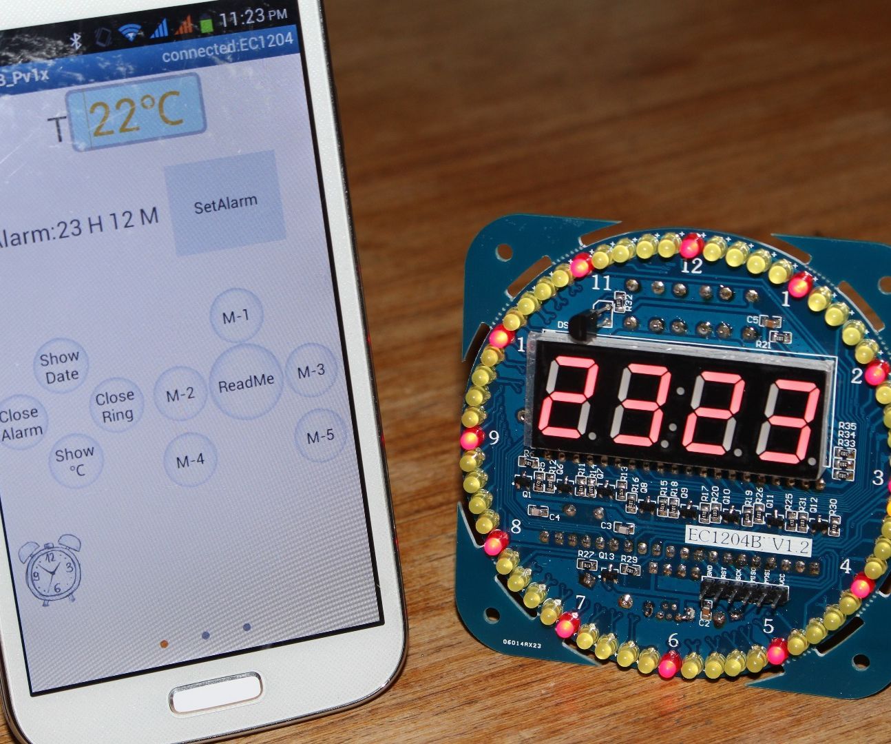 Bluetooth Clock