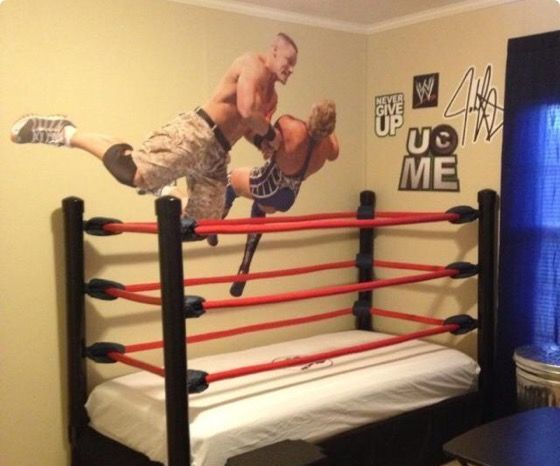 Make a Wrestling Ring Bed
