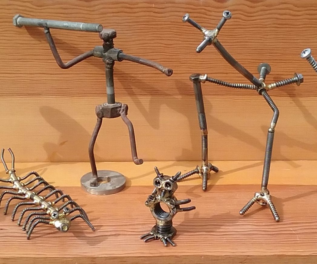 Torch Brazed Bolt Can Creations