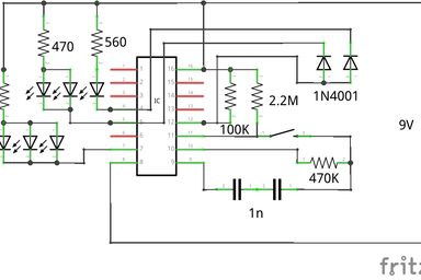 Project 9: Single Chip Electronic Dice
