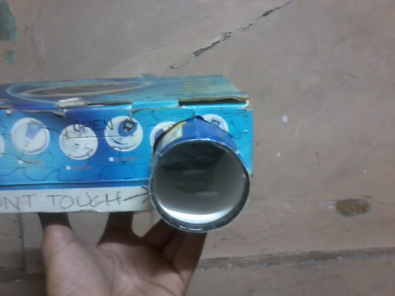 Homemade DIY Mobile Projector