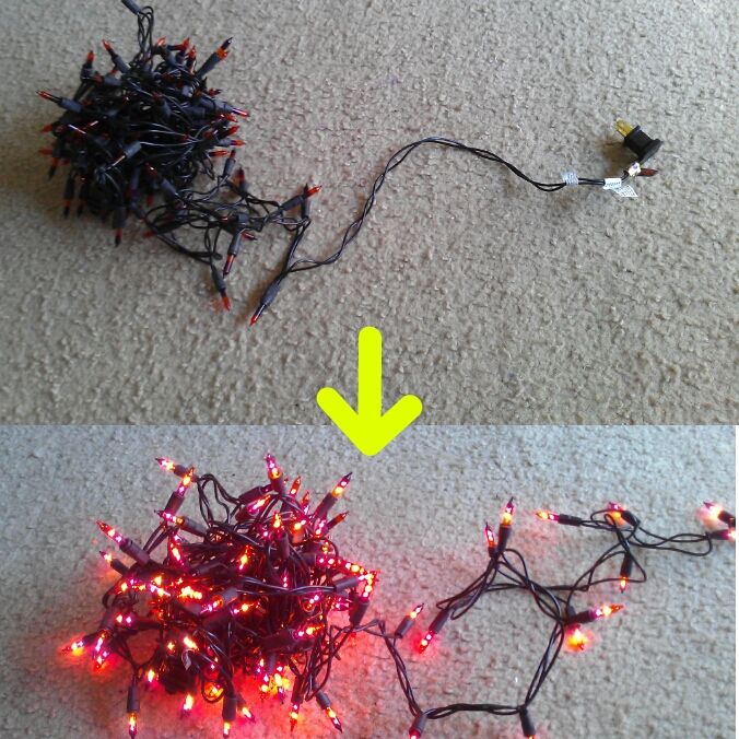 Replacing the Fuse on Halloween Lights