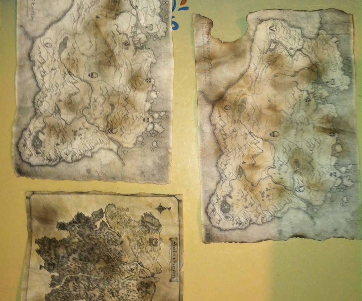 Aged Maps (Skyrim)