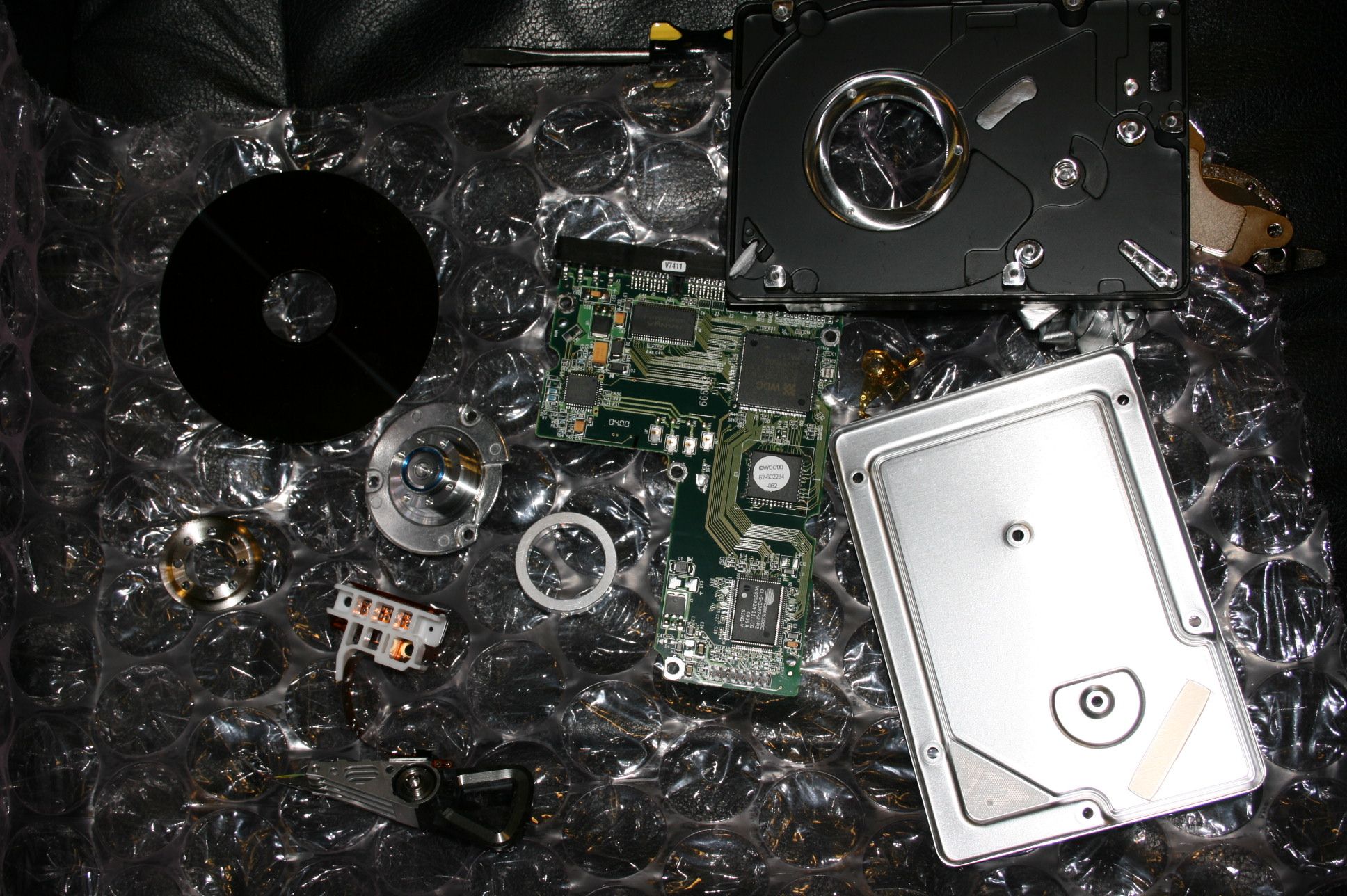 Taking Apart a Hard Drive 5 Steps Instructables