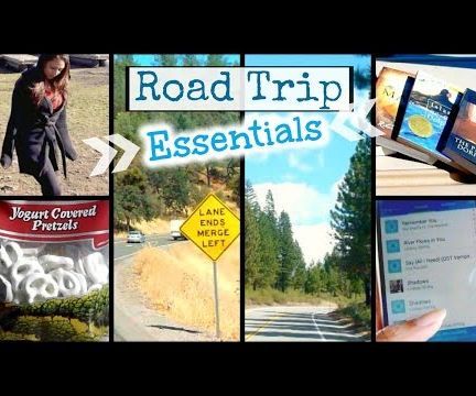 Road Trip Essentials │What to Pack for a Road Trip │ Outfits, Snacks, Books + More
