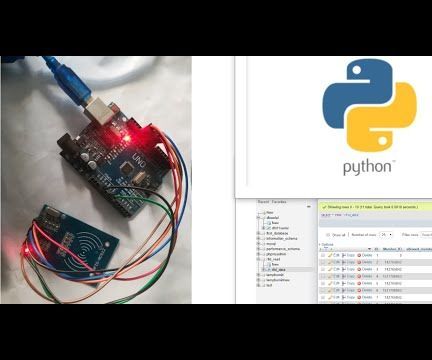 Attendance System by Sending RFID Data to MySQL Server Using Python With Arduino