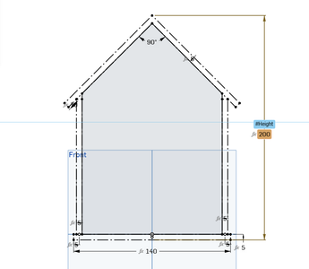 Sketch Front Profile