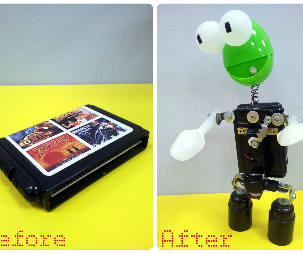 From Sega Cartridge to Crazy Dancing Robot!