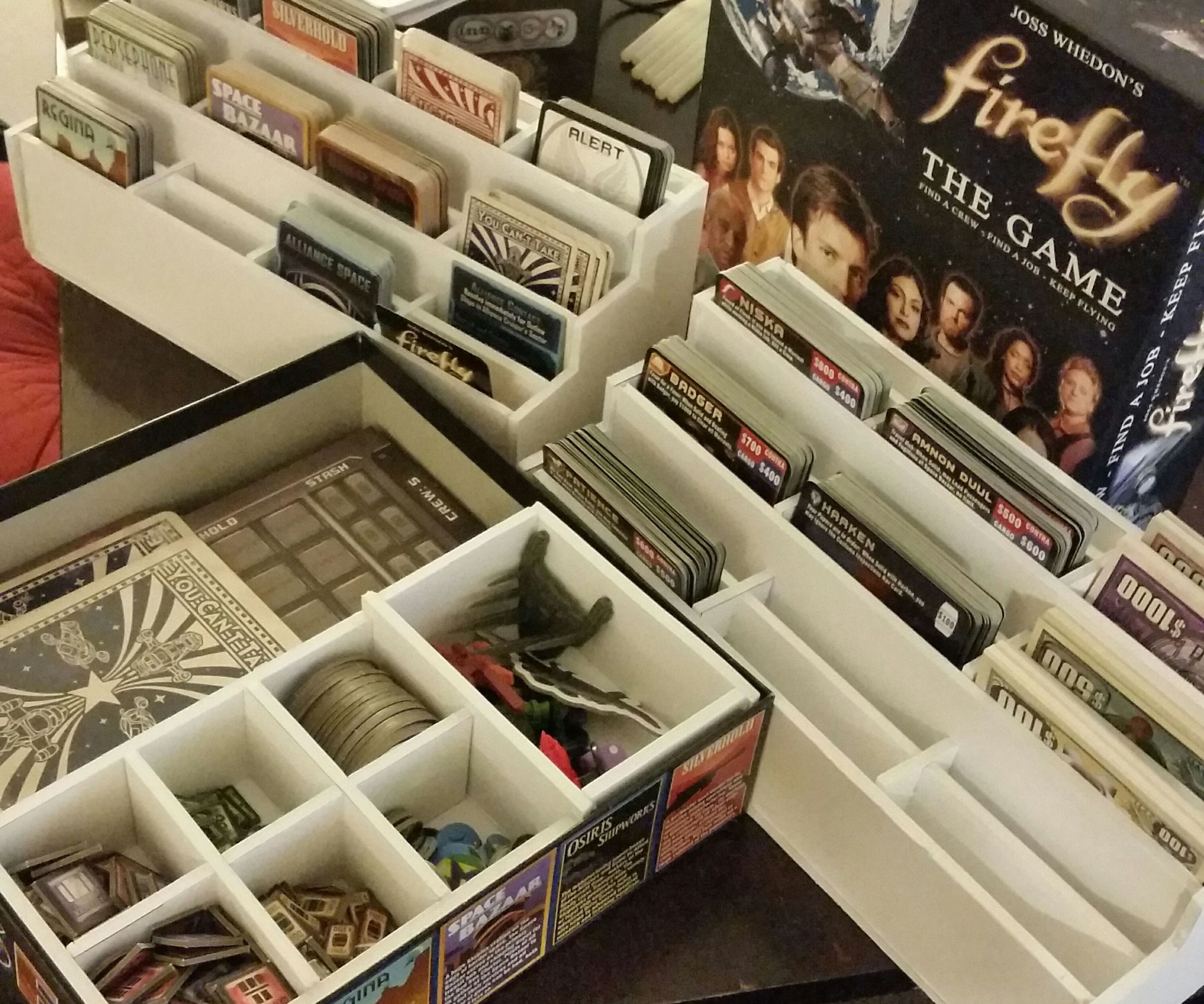 Firefly Board Game Case From Foam Core