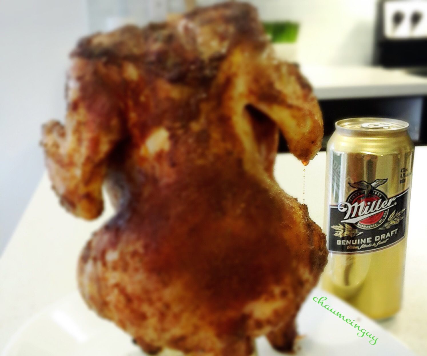 Beer Can Chicken With Gravy